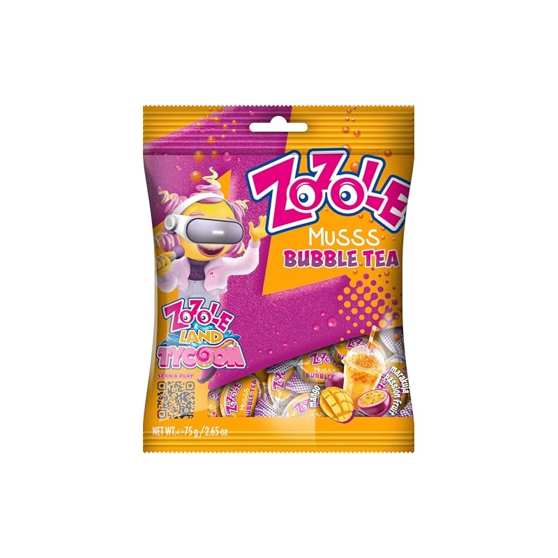 Mieszko Zozole (5 - PACK (5x75g), Fizzzy Candies Bubble Tea