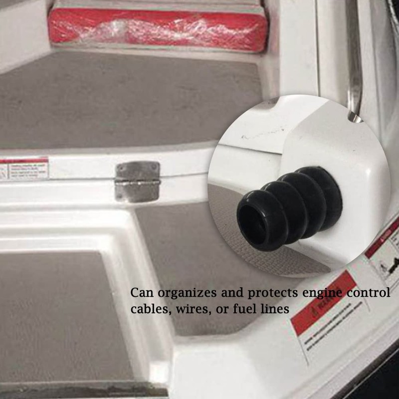 asdmm Boat Steering Cable Boot - Transom Bellow Wires Boot