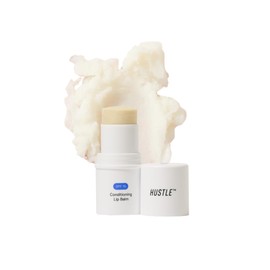 Hustle Beauty Conditioning Lip Balm with SPF 15 – Hydrating, Peppermint-Infused Lip Care with Shea Butter, Avocado Oil, Vitamin E for All Skin Types