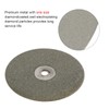 DZQ Diamond Flat Lap Wheel Disc Arbor Hole 8" x
