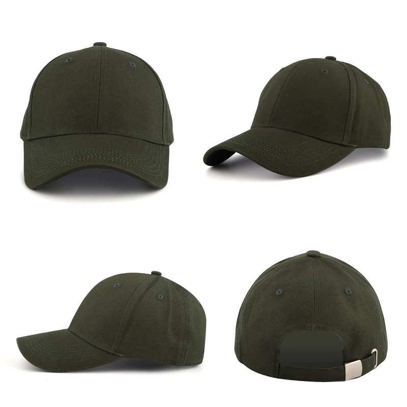 KELOYI Baseball Cap Men Women Cap Adjustable Cotton Outdoor Running