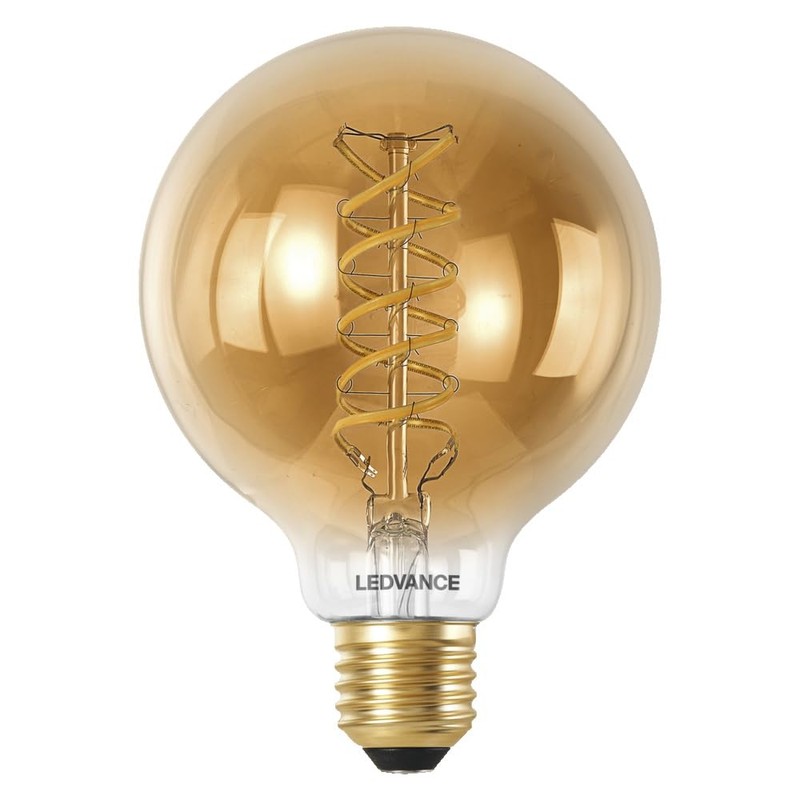 LEDVANCE SMART+ WiFi LED Lamp, Gold Tint, 8 W, 650