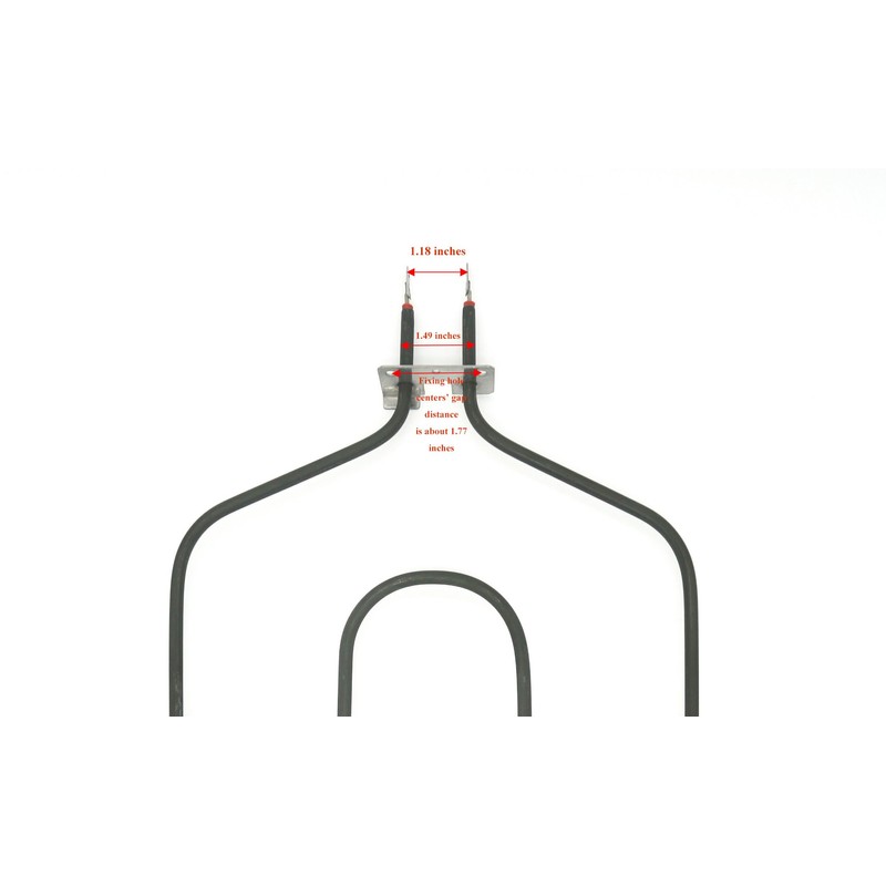 WB44T10009 Range Oven Heating Element Upper Broil Unit Replacements