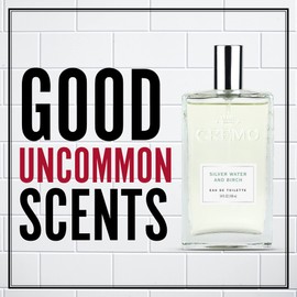 Cremo Silver Water & Birch Cologne Spray, A Crisp Scent with Notes of Forest Moss, Lavender and White Birch, 3.4 Fl Oz