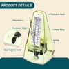 MECCANIXITY Mechanical Metronome,High Accuracy Musical Timer Universal Metronome for Piano