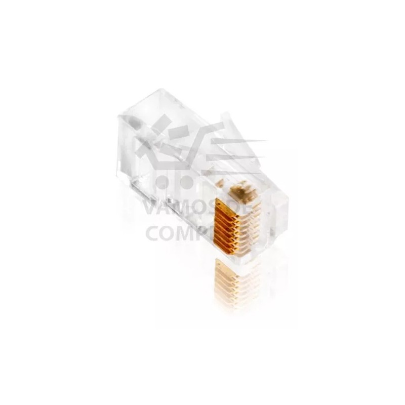Ele-Gate Plug Conector Rj45 Cable Red Internet Utp Cat 6