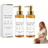 Aceite corporal antiedad Skincu, aceite masaje hidratante piel seca (2PCS)