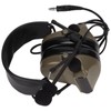 7.1mm Silicone Earmuffs Hearing Noise Reduction Walkie Talkies Headset U94