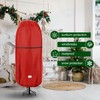 Upright Christmas Tree Storage Cover,Tear Resistant Adjustable Christmas Tree Storage