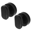 2 Pack Powerful Suction Cup Glass Mirror Door Handle, Refrigerator