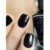 ILNP Party Bus - Black Rainbow Flake Holographic Shimmer Nail