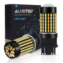 3157 293 3057 3057A 3057LL 3155 3155LL 3156 2X 3457A 3157 4157NA 120SMD Switchback LED Turn Signal Light Parking Bulbs EOA