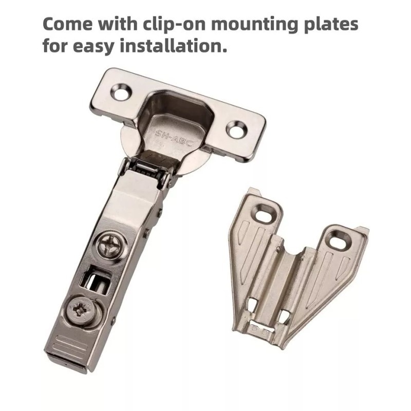 Decobasics SH-ABC Cabinet Hinges 300464 Full Overlay Soft Close 1