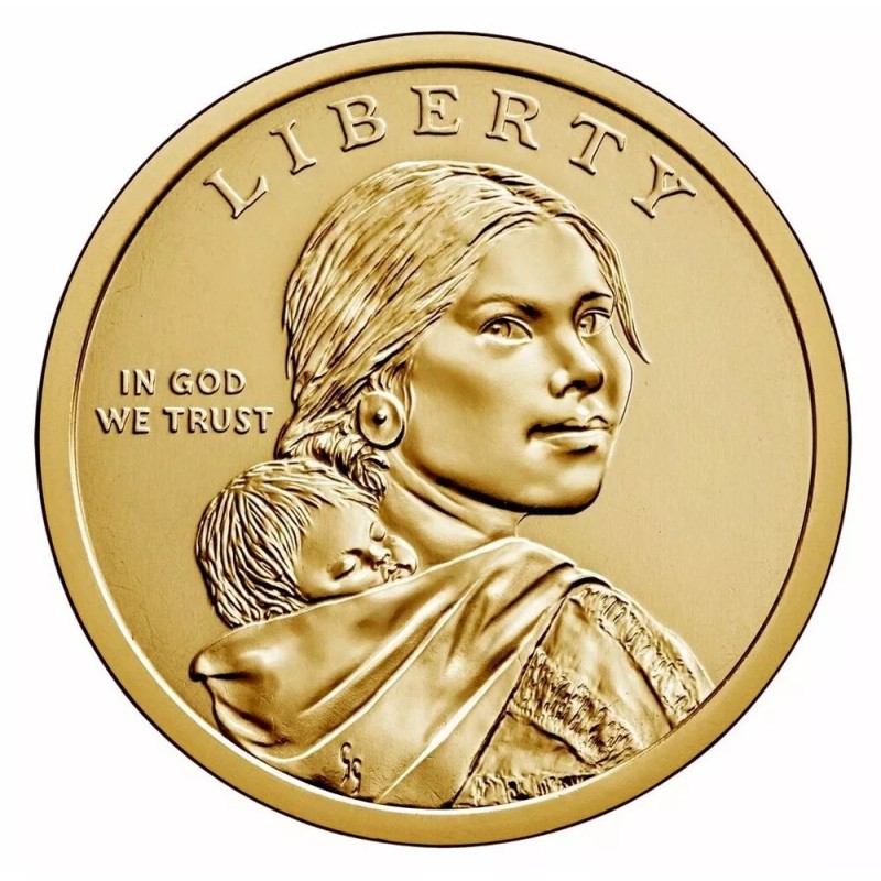 2023-D Sacagawea $1 Native American Golden Dollar BU Uncirculated Citizenship