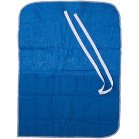 Hagerty 6-Piece Silverware Place Setting Roll – Tarnish Preventing Silver Cloth Storage for Sterling Flatware, Made in USA, Kosher Certified