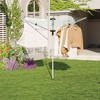 FWTRMRC Outdoor Umbrella Drying Rack 165 Feet Umbrella Clothesline with