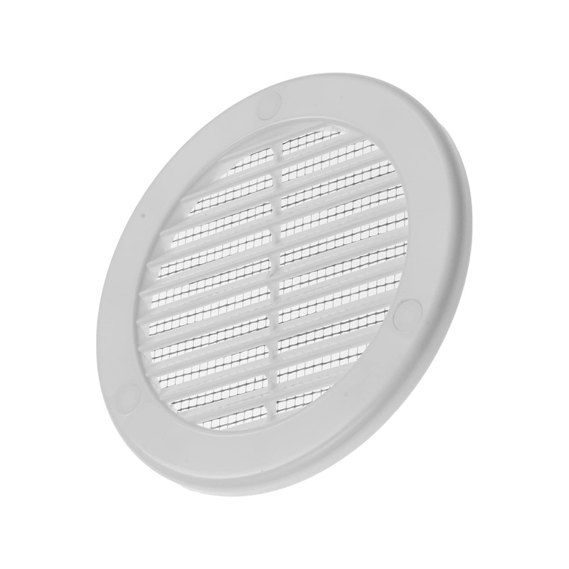 Vent Systems 4'' Inch (Opening Dimensions) White Soffit Vent Cover