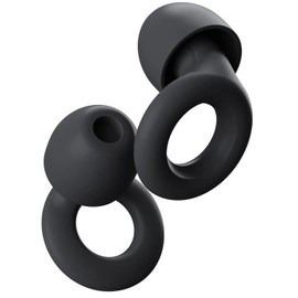 Deciboo Quiet Ear Plug - Ultra Comfy Reusable Hearing Protection Soft Earplug for Sleep, Deep Focus, Travel, Noise Sensitivity - 26db Noise Reduction (Black)