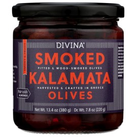 Divina, Smoked Kalamata Olives, 13.7 Ounce
