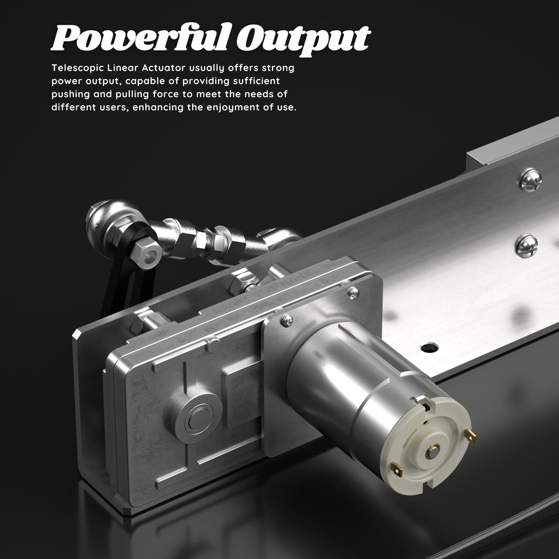 DIY Reciprocating Linear Actuator Stroke 2cm-8cm Adjustable Telescopic Motor with