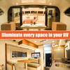3 Inch RV Recessed Ceiling Lights 12V 3W 3000K, 6-Pack