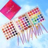 UCANBE Professional 86 Colors Eyeshadow Palette with 15pcs Makeup Brushes