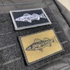 Tactical Wildlife Walleye Patch - Coyote Tan