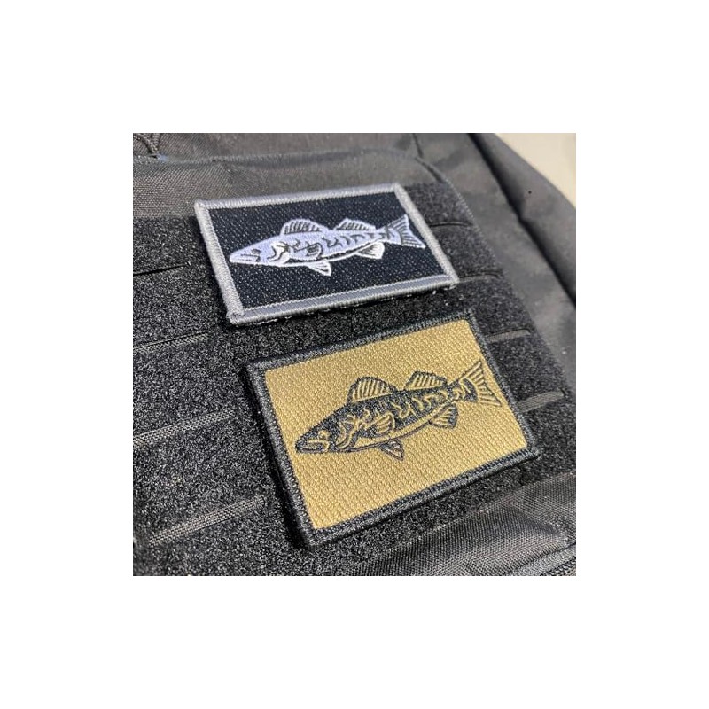 Tactical Wildlife Walleye Patch - Coyote Tan