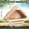 DoubleFill 1 Pcs Cedar Dove Nesting Box Dove House Nest