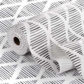 Shelf Drawer Liner for Kitchen Cabinets Non Adhesive, Slip Resistant Strong Grip Thickened Cabinet Liners for Shelves Non Slip Plastic Shelving Paper for Cupboard, Dresser, Pantry(Gray, 11.8" x20 FT)