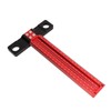 T Square Aluminum Alloy Carpenter Square Ruler Clear Scale Scriber