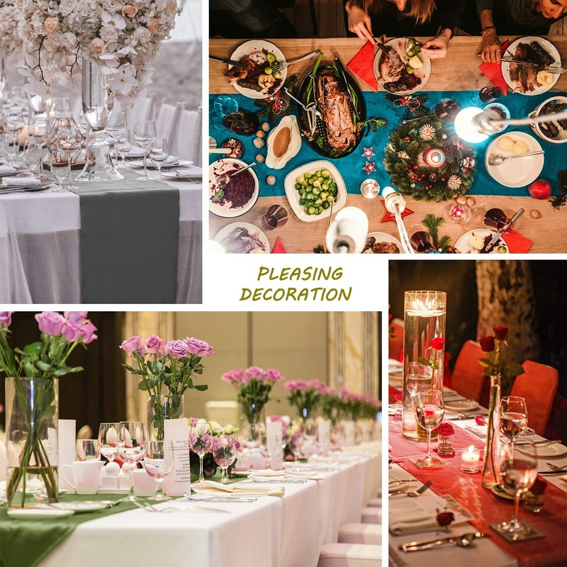 BALCONY & FALCON Table Runner for Dining Room Washable Table