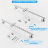SKOWLL Shower Slide Bar with Adjustable Handheld Shower Head Holder