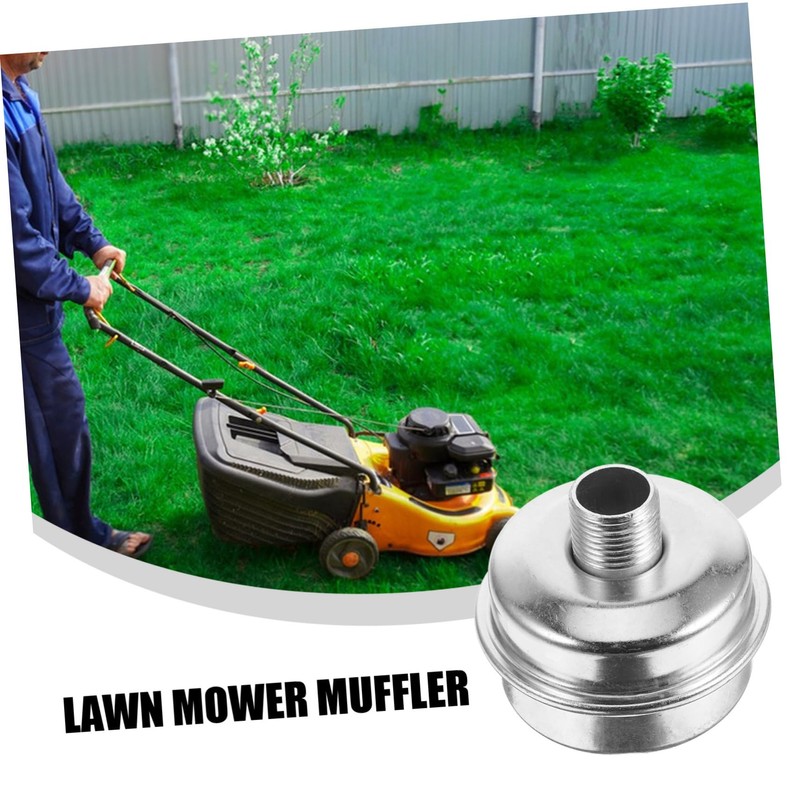 MERRYHAPY Engine Belt Muffler Quiet Muffler for Lawn Mowers Generators