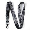 Lanyard Keychain w/Quick Release Snap Buckle & Clasp - Statement