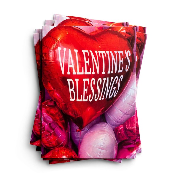 DaySpring - Valentine's Blessings - 25 Valentine's Day Note Cards, KJV (J1428)
