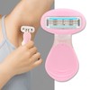 Y-Zone Armpit Brazilian Hair Remover Mini Blue 2ea
