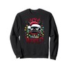 Funny Christmas Black Cat Joy To The World Sweatshirt