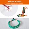 HAOBIN Pack of 6 Bead Cord Discs Braided Disc Kumihimo