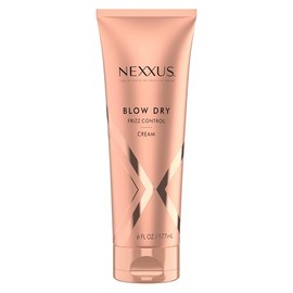 Nexxus Smooth and Full Blow Dry Balm Frizz Control, Volume and Heat Protect Weightless Style Styling Dry Balm for Smooth and Full Hair 6 oz