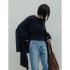 Memoa Memoire Claire Raccoon Merino Wool Shawl Muffler (Burgundy)