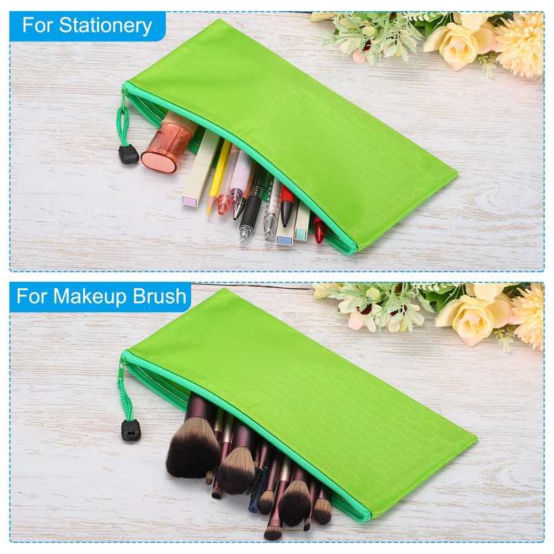 PATIKIL Waterproof Zipper File Bags, 3 Pack A6 Document Holders