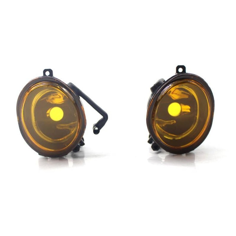 Jikeyuch 1 Pair Left Right Front Bumper Fog Lights Lamp