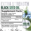 Black Seed Oil Softgels 1000mg - Premium Nigella Sativa Blackseed,