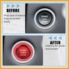 Partuto Engine Start Stop Button Cover Kit One Click Push