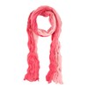 TrendsBlue Chic Ombre Watercolor Scarf, Pink