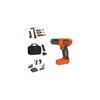 BLACK+DECKER 8V MAX 57-Piece Cordless Drill and Household Tool Kit