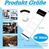 50 Stück Ordnerrücken Einstecken Breit 54 x 190 mm Rückenschilder