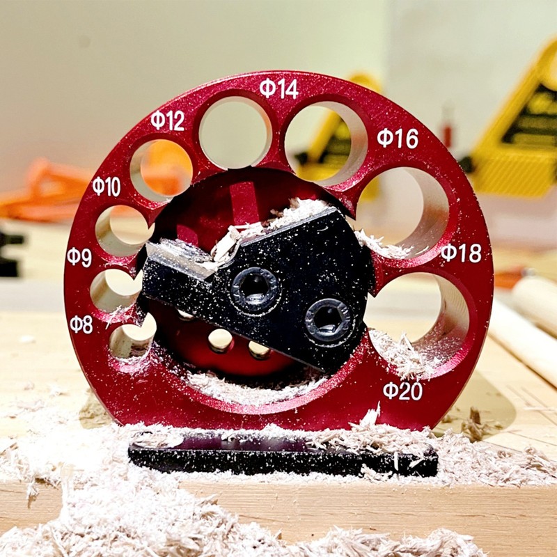 8 Hole Dowel Maker Jig Adjustable Electric Drill Wood Dower
