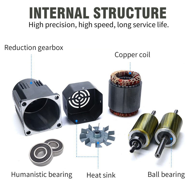 15W 5K 110V Adjustable Variable Gear Reducer Motor with Speed
